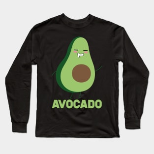 Avocado And Toast Matching Couple Shirt Long Sleeve T-Shirt